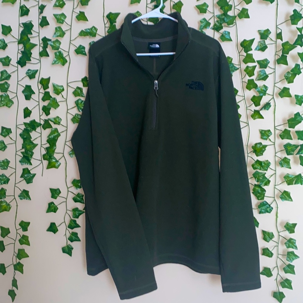 North Face Quarter Zip Worn Once